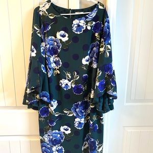 Women Dress with flare Sleeves